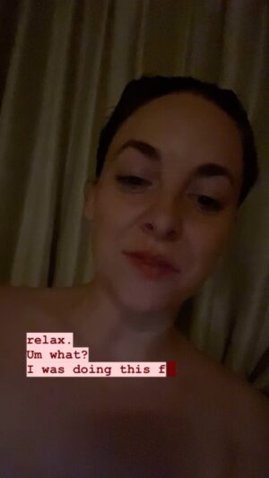 Brittany Curran Instagram - She’s said nothing. She’s said everything. But really she’s said nothing. 
In above video I do promise a Part 2 to this riveting oration but honestly who knows we’ll see. And those are the vibes right now. Kinda freeing honestly