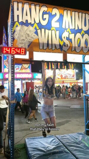Brooke Alexx Instagram - $100 calling my name 💸 
.
#carnival #armhang #singersongwriter #dating #youngerguys