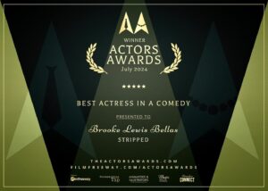 Brooke Lewis Bellas Instagram - ACTORS AWARDS 2024 ‘BEST ACTRESS IN A COMEDY’ AWARD “STRIPPED”
As a proud #alumni of the prestigious @actorsawards 🏆, I am elated to share that one of my forever favorite #awards events the #actorsawards 2024 🎭 #announced this weekend and I was humbly and graciously honored with the ‘Best Actress in a Comedy” #award for my role as Jules in the #tv #comedy #series “Stripped” #stripped 📺🎭 I also want to congratulate our Star @caspervandien who won ‘Best Actor in a Comedy’ for his role as #chriscameron 🏆 It was a privilege working opposite Casper⭐️ Another congratulations goes out to our entire hardworking, talented #cast who was honored with the ‘Best Ensemble’ #acting award🏆🎭 Some of you may be finding this out now, as you read this, so go check out your IMDb, as we hope you are as proud of your work as we are🙌 You all deserve these accolades🙏🎭 I have said it many times and will continue to say it, we actors are only as good as the writing, #script and the direction we are given, so massive gratitude goes out to our show Creator, Writer, & Director @mclebanoff 🙏, as none of this would be possible without your talents✍️🎥📺 I feel incredibly blessed to have had you write this #comedic role of Jules for me, as she, too, is one of my forever favorites🙏🎭 Last, but not least, thank you, always, to the Actors Awards Jury & Team, as you have supported my career and acknowledged me in ways I will never forget. You have touched my actress heart🙏❤️ With all of the challenges in life and this world right now, we have been blessed with these gifts to be grateful for🙏❤️🏆🙌 
#brookelewisbellas #phillychickpictures #actress #producer #executiveproducer #hollywood #filmming #sitcom #tvseries #television #streaming 
#comedy #dramedy #winners #blessedtodowhatilove #actresslifestyle 🙏🎭