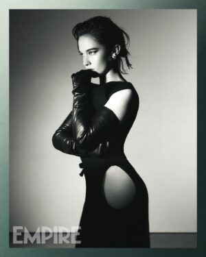 Cailee Spaeny Instagram - With Alien: Romulus, @caileespaeny is facing the dark – though not for the first time. 

She’s Empire’s latest Focus digital–cover star, complete with a major new interview and photoshoot – talking leaving school to pursue acting, why she’s drawn to the dramatic, the pressure of playing Priscilla, working with animatronic Xenomorphs, and much more.
 
Read it in full now at empireonline.com – link in @empiremagazine’s bio and stories.
 
——
 
📸: Photographs by @rachell_photo at @wibagency, shot exclusively for Empire in London.
 
Photo assistants: @_aklaudija & @ethanhumphries
 
Styling: @nicky_yates at @thewallgroup, assisted by Sophie Millburn
Hair: @jamesrowehair at @bryantartists using @bumbleandbumble
Makeup: @melartermakeup at @julianwatsonagency
 
Photography Director: @joannamoran
Creative Director: @neonmessiah
Interview: @hayleycampbelly
 
Look 1: 
One-shoulder PVC dress: @roksandailincic
Mesh leg heeled sandals: @acnetstudios
Jewellery: @bvlgari
 
Look 2:
Black cut-out dress: @miumiu
Leather gloves: @dentsgloves
Shoes: @miumiu
Earrings: @bvlgari
 
Look 3:
Black suit: @nensidojaka
Shoes: @louboutinworld
Jewellery: @bvlgari
 
Look 4:
Black dress with encrusted crystals: @davidkomalondon
Shoes: @miumiu 
Earrings: @miumiu
 
Look 5:
Textured top and skirt: @chet__lo
Latex corset: @atsukokudolatex
Heeled sandals: @paristexas_it
Jewellery: @bvlgari
 
Look 6:
Black high collar zip front dress: @prada
Jewellery: @bvlgari
 
Look 7:
Black mesh dress: @acnestudios
Shoes: @louboutinworld
Jewellery: @bvlgari

#caileespaeny #alien #alienromulus #alienanthology #alienmovie #civilwar #civilwarmovie #priscilla #priscillamovie #devs #empiremagazine #empirefocus #photoshoot #rachellsmith #portraits #portraitphotography #20thcenturyuk #20thcentury