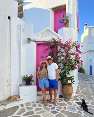 Camila Raznovich Instagram - Discovering Marpissa… #paros #summer2024 #marpissa #greece #familytime