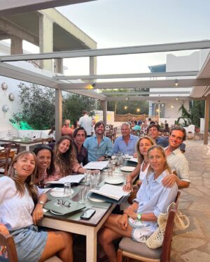 Camila Raznovich Instagram - Thank you to everyone that made my summer unforgettable!! #summer2024☀️ #buildingmemories❤️ #antiparos #friends #greece #us #family