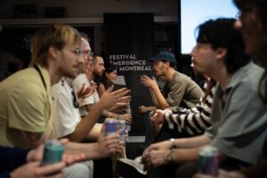Camille Felton Instagram - Une 5e année terminée pour @femontreal ✨
Merci à tous ceux et celles qui ont participé à cette édition!! Vive la relève cinématographique 🤍🎬✨