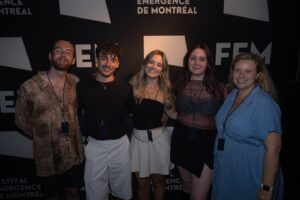 Camille Felton Instagram - Une 5e année terminée pour @femontreal ✨
Merci à tous ceux et celles qui ont participé à cette édition!! Vive la relève cinématographique 🤍🎬✨