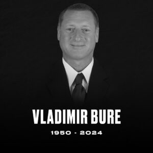 Candace Cameron Bure Instagram - Our hearts are broken as we grieve the loss of Val’s dad Vladimir Bure. I loved this man so very much. To me, he represented not only the gift of life (my husband) that I am forever grateful for, but one of strength, dedication, motivation, resilience, willpower and love. In my mind, he was the epitome of each of those words, a little bit super human in some way. Vladimir was an 4x Olympic medalist in swimming and a 2x Stanley Cup winning coach for the New Jersey Devils. He was a proud father, grandfather, husband and dedicated coach. Most of all, I know how much he loved his family. Thank you for praying for all of the Bure family as we grieve ❤️‍🩹💔🙏🏻. We love you Vladimir ♥️ and you’ll forever be in our hearts.