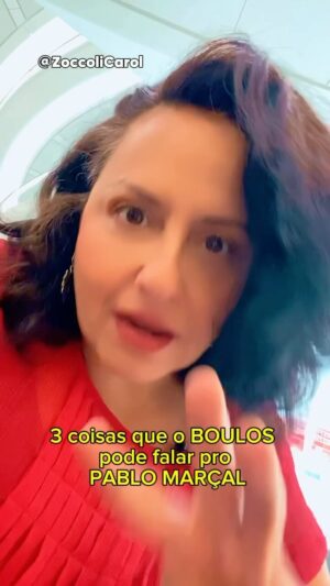 Carolina Zoccoli Instagram - Você tem alguma sugestão pro Boulos?