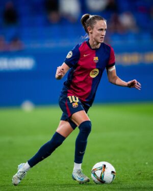 Caroline Graham Hansen Instagram - El partit de @graham95 >>>>