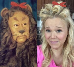 Caroline Rhea Instagram - Who is your celebrity doppelgänger? #wizardofoz #factsoflife #comedy #fyp #happy The lion was the first part I ever had btw.