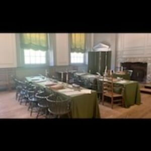 Carolyn Hennesy Instagram - The room where it happened. @independencehall #benjaminrush #greatgranddad #america #patriots #humbled