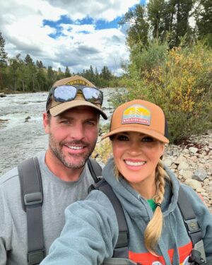 Carrie Underwood Instagram - Had the BEST day today fly fishing in Montana! Thanks to our epic guide, Jason, for the expertise! What a day! #27