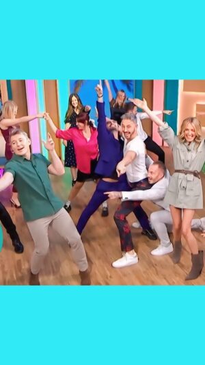 Cat Deeley Instagram - If there’s one thing I love, it’s certainly dancing on television… 😉💃 How would you rate our performance of #ThePerfectCouple dance?!

@BenShephardOfficial @SamNivola @BBCStrictly @ThisMorning @Netflix