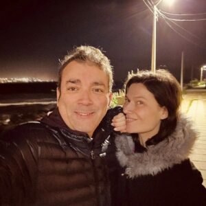 Catherine Mazoyer Instagram - Fin de semana de pololeo 
@raul_ars2 @mazoyercath ❤️