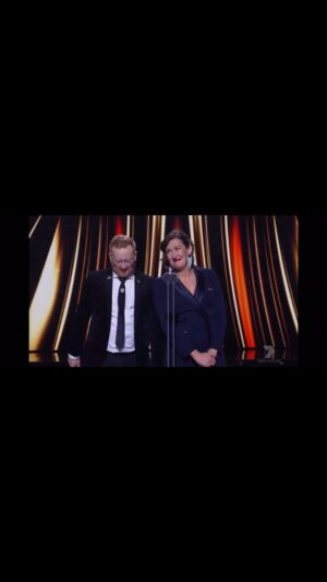 Celia Pacquola Instagram - My 2025 Gold Logie campaign is off to a good start. #logies2024