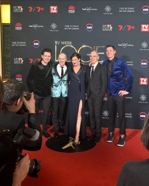 Celia Pacquola Instagram - #logies24 Had some laughs, met some Wiggles and anyone watching after 1145pm knows what went down on stage… Don’t think Channel 7 will be having me back anytime soon 😂 (last slide is spanx i discarded before the broadcast had even started)
