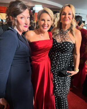 Celia Pacquola Instagram - #logies24 Had some laughs, met some Wiggles and anyone watching after 1145pm knows what went down on stage… Don’t think Channel 7 will be having me back anytime soon 😂 (last slide is spanx i discarded before the broadcast had even started)
