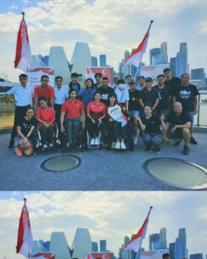 Chantalle Ng Instagram - My highlight from filming Hope Afloat was meeting our incredible Paralympians. It’s truly an honor, and let’s all support them in the upcoming Paralympics in Paris! 

How are you enjoying the drama so far?

#HopeAfloat #浴水重生