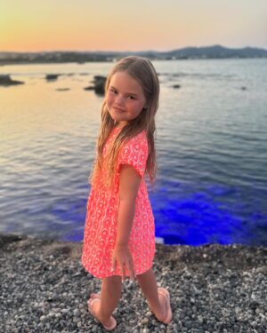 Charlotte Hawkins Instagram - Back after a break! A few holiday highlights from our two weeks on the water - a family watersports adventure in Greece… sailing, windsurfing, kayaking, paddleboarding, waterskiing, you name it we tried it! Plus Ella-Rose came back with her first @royalyachtingassociation qualifications! 👏👏👏 And a few days on a boat with friends on the @isleofwight... a spot of crabbing (released straight back) and just magical seeing dolphins!!🐬🤩 I’m now setting the alarm for 2.45am for @gmb tomorrow which will be a bit of a shock! 😂 See you then… ⏰ #holiday #familyholiday #vitaminsea #sailing #watersports #rya #dolphins #greece #isleofwight #sea