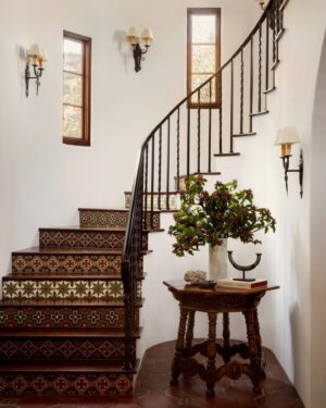 Chrissy Metz Instagram - When actor and singer @chrissymetz first stepped into what is her now home, she just knew it was meant for her. “I remember going into the primary bathroom,” the This Is Us alum says, “and they had these really beautiful ornate wood screens. I was like, ‘Yep, I want to live here.’” The 5,700-square-foot Spanish Colonial Revival–style residence, located in a lush, gated community, represented more than just increased space and security for Metz. It was kismet: As she puts it, the place was just “very intentional and very beautiful,” a quality evident in every detail. Krista Schrock and David John Dick of #ADPRODirectory firm @discinteriors were tasked with transforming Metz’s new space into a place that feels like home.

Step inside the creative wonderland at the link in our bio. Photos by @samfroststudio; design by @discinteriors; words by @arielfoxman.