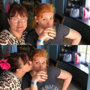 Christine Elise Instagram - Happy fucking birthday to this gorgeous woman! ❤️🎉🎊🎁❤️ @biancahunternyc