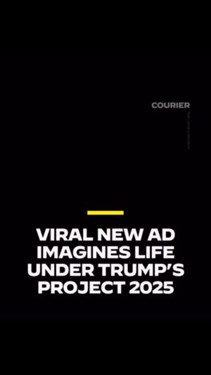 Christine Elise Instagram - Repost from @couriernewsroom
•
A new ad going viral is asking voters to imagine life as an American under Donald Trump’s Project 2025.

Watch this then go FOLLOW @couriernewsroom 🇺🇸🏴‍☠️