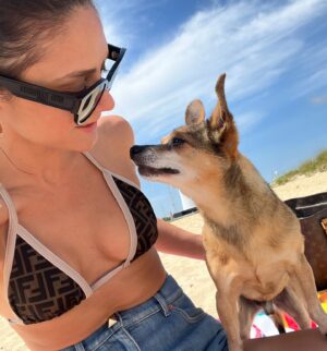 Christine Evangelista Instagram - A girl and her dog. A dog and his girl. A love story. 

My Buddy, my dear little Buddy, You impeccably and meritoriously lived up to your name. 
While the loss of your physical presence brings me to my knees in grief and pain, in between my breaths for air, I hold onto my deep, deep gratitude for you, Buddy. 
Thank you Buddy. Thank you for your unwavering, unconditional love. Thank you for your devotion and your service to me. Thank you Buddy for meeting me 10 years ago just when I needed you. When my life became more transient and inconsistent than ever. Thank you Buddy for being my constant. 
Thank you for being ready to go wherever, whenever. When my bags were being packed you were ready by the door. Thank you for sprinting through airports and train stations with me. Thank you for waiting in my trailer while I worked all day, thank you for living in homes, apartments, hotels and motels. Thank you for reminding me that we were always “home” when we were together. 
Thank you for our emotional connection, thank you for being my emotional support. Thank you for catching my tears on your head. Thank you for your intuition. Thank you for resting your head on my chest as my heart was hurting or I was feeling anxious. Thank you for playing with me. Thank you for dancing with me. Thank you for hanging on my every word and for understanding me even without them. 
Buddy - I thank God for you. We really did save each other in this lifetime …and my dearest buddy, I know we will save each other, yet again, in our next.