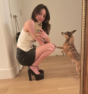 Christine Evangelista Instagram - A girl and her dog. A dog and his girl. A love story. 

My Buddy, my dear little Buddy, You impeccably and meritoriously lived up to your name. 
While the loss of your physical presence brings me to my knees in grief and pain, in between my breaths for air, I hold onto my deep, deep gratitude for you, Buddy. 
Thank you Buddy. Thank you for your unwavering, unconditional love. Thank you for your devotion and your service to me. Thank you Buddy for meeting me 10 years ago just when I needed you. When my life became more transient and inconsistent than ever. Thank you Buddy for being my constant. 
Thank you for being ready to go wherever, whenever. When my bags were being packed you were ready by the door. Thank you for sprinting through airports and train stations with me. Thank you for waiting in my trailer while I worked all day, thank you for living in homes, apartments, hotels and motels. Thank you for reminding me that we were always “home” when we were together. 
Thank you for our emotional connection, thank you for being my emotional support. Thank you for catching my tears on your head. Thank you for your intuition. Thank you for resting your head on my chest as my heart was hurting or I was feeling anxious. Thank you for playing with me. Thank you for dancing with me. Thank you for hanging on my every word and for understanding me even without them. 
Buddy - I thank God for you. We really did save each other in this lifetime …and my dearest buddy, I know we will save each other, yet again, in our next.