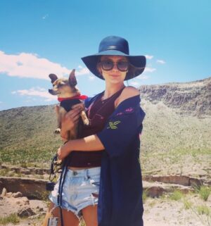 Christine Evangelista Instagram - A girl and her dog. A dog and his girl. A love story. 

My Buddy, my dear little Buddy, You impeccably and meritoriously lived up to your name. 
While the loss of your physical presence brings me to my knees in grief and pain, in between my breaths for air, I hold onto my deep, deep gratitude for you, Buddy. 
Thank you Buddy. Thank you for your unwavering, unconditional love. Thank you for your devotion and your service to me. Thank you Buddy for meeting me 10 years ago just when I needed you. When my life became more transient and inconsistent than ever. Thank you Buddy for being my constant. 
Thank you for being ready to go wherever, whenever. When my bags were being packed you were ready by the door. Thank you for sprinting through airports and train stations with me. Thank you for waiting in my trailer while I worked all day, thank you for living in homes, apartments, hotels and motels. Thank you for reminding me that we were always “home” when we were together. 
Thank you for our emotional connection, thank you for being my emotional support. Thank you for catching my tears on your head. Thank you for your intuition. Thank you for resting your head on my chest as my heart was hurting or I was feeling anxious. Thank you for playing with me. Thank you for dancing with me. Thank you for hanging on my every word and for understanding me even without them. 
Buddy - I thank God for you. We really did save each other in this lifetime …and my dearest buddy, I know we will save each other, yet again, in our next.