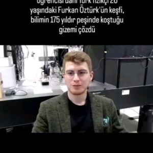 Çiğdem Tunç Instagram - Bazen umut duyuyorum ,sonra gerisi tufan..
İftihar ettim ancak haberiniz yoktur zira gündem enerci😡
Oysa ki bir Türk genci ,dünyanın en saygın bilim insanlarından birisi olmak üzere..
Bravo Tufan,umut etmemi sağladınız..Takip edelim.
#furkanöztürk