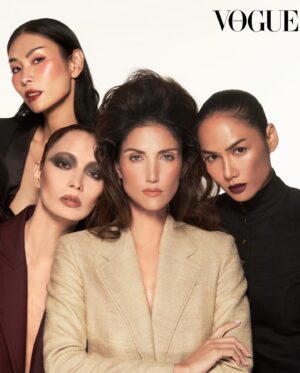 Cindy Sirinya Bishop Instagram - Re-living my 90s Super Model Era in the September Issue of #voguethailand under the art direction of special guest editor HRH @siri918 ✨
Thank you having me. #VogueTHxSIRIVANNAVARI
#VogueTHBangkokIssue 

Photography: @natprakobsantisuk 
Styling: @sanshai 
Makeup: @mollybeauty 
Hair: @kookkai_thelounge 

#90smodel #supermodel #vogueth