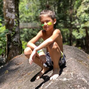 Cindy Sirinya Bishop Instagram - My rockstar is turning 12 today. 🤯 The day you arrived, our world got brighter in every way. You fill our home and lives with so much joy, laughter, music and loving chaos. 

You keep me on my toes; simultaneously leading me to the brink of frustration for not finishing your breakfast and in the very same moment, saying something so profoundly sensitive and wise that I have to stop in my tracks to wrap my head around it. I am in awe of your boundless energy, your incredible talent, and your sweet sweet heart. My only wish for you is that you stay kind, be brave in your pursuits, and never give up on your dreams. 

We’re all right here behind you cheering you on Aiden. We love you to the moon and back! Happy birthday my love. ❤️

#aidenrockstar #happybirthday #เอเดนเท่ห์ระเบิด