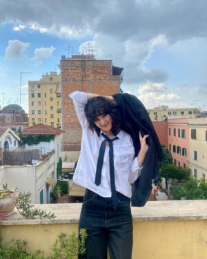 Claire Chust Instagram - 🤍🇮🇹🖤
