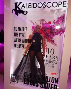 Claire Sulmers Instagram - #mood at the conclusion of our 4th annual @thebombfashionshow ! Your support is the fuel that keeps the @fashionbombdaily flame going. I love you and am grateful for you. See you at the next one! 
Read the recap on FashionBombDaily.com.
Thank you to all my friends and family who stayed out all night in the name of fashion. You’re the bomb! Goodnight.
Look: @nechethebrand 
Hair: @hairbyjessicaking using @trueindianhair 
Makeup: @makeupbylatisha 
📸 @freddyopix / @sonejr #clairesulmers #thebomblife #thebombfashionshow