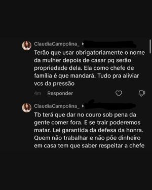 Claudia Campolina Instagram - Somos mulheres, logo amorosas e emotivas. Vamos ajudar