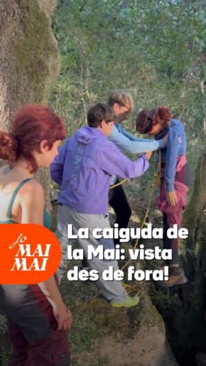 Claudia Riera Instagram - 🫨 Aquesta és la cara que se li va quedar a la Mai (@cloriera) al veure la seva caiguda… Què creieu que li va passar? 🚑🚨

▶️ Reviu tota la primera temporada de #JoMaiMai3Cat a la plataforma de @som3cat