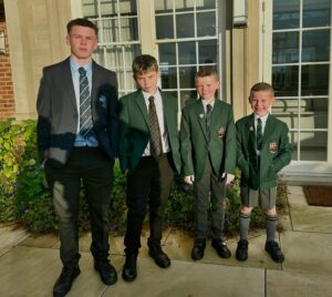 Coleen Rooney Instagram - My Gang 💙💚…. Year 10…7…4…2 
Have a great school year 2024/2025 everyone 👌🏽