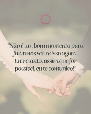 Cris Carvalho Instagram - Repara! 👇🏻

As frases que trouxe aqui são adaptáveis para vários contextos do dia a dia de um casal! 😉

A importância - e o encantamento - delas está diretamente ligado a um fator essencial: saber COMUNICAR em uma relação! 🧡

De 0 a 10, quanto você sente que esse tipo de relação (e não apenas em casal!) está presente hoje na sua Vida?! 🥰
.
.
.
.
.
#casadosaprimeiravista #sicoficial #relacionamentosaudavel #casamentofeliz #comunicacaoemcasal #relacaosaudavel