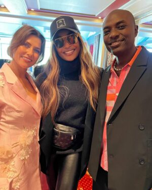 Cynthia Bailey Instagram - “LOVE NEVERS GIVES UP.”
-1 CORINTHIANS 13
@shamandurek & @iam_marthalouise 💍👑

“made the most incredible memories with some of the most beautiful, dynamic, loving spirits from all over the world at @shamandurek & @iam_marthalouise wedding “aka” love fest! 
so many photos, so many laughs, so many connections, so many memories, so many new friends, and most importantly so much love!!! more photos to come, i am just getting started lol! 
i am so grateful and honored to have witnessed this beautiful union. I left this wedding feeling so full of love, inspiration and faith. 
Thank you, my friends for including me on your special day. Wishing you both a lifetime of love, peace & happiness. i love you both.”🥂