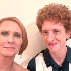 Cynthia Nixon Instagram - Like mother like (TV) son ❤️ i really love this kid!!