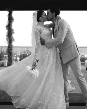 Cynthia Samuel Instagram - Time flies when you’re living your happily ever after. Two years ago, we stood hand in hand and said, “I Do,” sealing our promise to love and cherish each other forever. 🤍 Every day since has been a beautiful journey of endless love. I feel so incredibly blessed to call you my soulmate. Cheers to many more years of creating unforgettable memories, growing together, and continuing this adventure side by side. I love you more than words can express, with all of my heart, now and always. Here’s to forever, my love. 🤍 @adammbakri 

@georgeshobeika 
@georgeshobeikabridal 
@jadhobeika 
@patricksawaya 
@assaadhairdesign 
@bassamfattouh