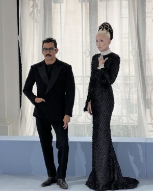 Daphne Guinness Instagram - Oh My Goodness @h.a … I am Beyond Happy and thrilled about your appointment @TomFord . I couldn’t sleep when you told me. Two of my favorite friends , you and Tom. This pairing  is to me the best news in fashion for a very long time. Finally Something to really look forward too. I was beginning to despair😂. I love you so much my beautiful talented and wonderful friend! I am so , so happy 💕❤️💕🔥⚡️😍😇#TurboChargedTaste😍