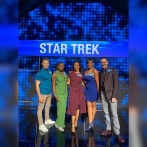 Dawnn Lewis Instagram - Even though we didn’t win @FamilyFeudABC, our @StarTrek Team was still able to raise 5K to benefit and support the efforts of the A New Day Foundation! I am truly grateful to my fellow “Trekkies”, for agreeing to play to raise awareness & a contribution on behalf of the ANDF! They are amazing and I’m blessed to call them my friends. Thank you all for watching!🖖🏾💙

@TheRealSonequa
@WCruz73
Wil Wheaton
@CeliaRGooding

To learn more about the A New Day Foundation, please visit our website to find out about the programs we have to support and provide for underserved youth and communities across the country and abroad. All programs are provided free of charge to all participants, so please consider donating on our website. Every gift - large & small goes a long way to making a difference in the lives of those we serve: www.anewdayfoundation.net

#StarTrekLowerDecks #StarTrekDiscovery
#StarTrekStrangeNewWorlds #FamilyFeud #CelebrityFamilyFeud #FamilyFeudABC #SteveHarvey #StarTrek #DeadliestCatch #ABCnetwork
