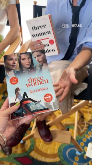 DeWanda Wise Instagram - @shailenewoodley, @dewandawise, and @lisadtaddeo see the new #ThreeWomen book cover for the first time! Based on Lisa Taddeo’s best-selling book, “Three Women” is now streaming on @STARZ. Support your local library and #read “Three Women” on the @libby.app!

#CheckOutYourLibrary #LibraryLove #Bookish #Bookstagram #LibbyApp