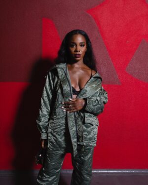 Deborah Ayorinde Instagram - Labrum

London Fashion Week ✨

#LondonFashionWeek 
#LFW 
#LFW24 
#LondonFashion
#ParisFashionWeek
#LondonStyle
#FashionWeekStreetStyle
#StreetStyle
#savagexfenty 
#Labrum
@labrumlondon 
@iamfods