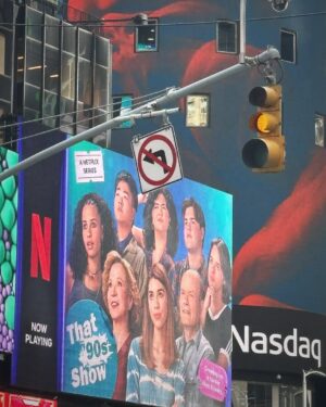 Debra Jo Rupp Instagram - Times Square today!! I am so tall!!