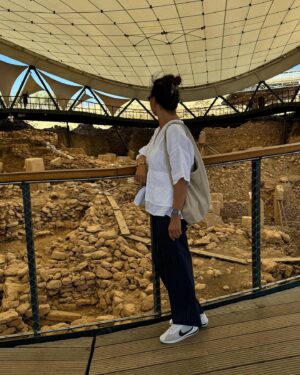 Demet Akbağ Instagram - #göbeklitepe 'de bir gün...