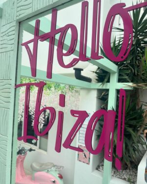 Denise Van Outen Instagram - Another great stay @wikiwoo_ibiza 🇪🇸 swimsuit @marbelladressme 
 fan 🪭 @disco_leopard