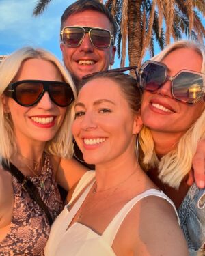 Denise Van Outen Instagram - Great stay @wikiwoo_ibiza 🩷🇪🇸 thank you @tonytrumanibiza 🫶🏼 always so much fun. 
@discoliscious Ibiza 🪩 🎧