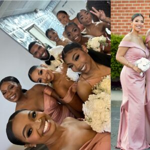 Denyce Lawton Instagram - #BrideTribe #GrastiEverAfter - words and a post can’t describe how grateful and honored I am that God thought so highly of me to give me each and every one of these women! So much of the woman I am is because of these women… the love, support, encouragement, sisterhood, friendship, guidance, laughter, grace, kindness, honesty, growth, … every thing these women have given me in my life with each of them is immeasurable! I wouldn’t have made it through the journey without them! Like seriously!!! I could post for weeks of what each of these women mean to me and how they showed up for me and yall would get sick of me 🤣🤣🤣… I hope you ladies know how much I love yall and will always ride for yall as yall do me!! The title Bridesmaids honestly isn’t fitting for these queens who stood beside me, with me and stood up for me! I LOVE YOU! 🙌🏽🥰😍 #SisterhoodSaturday 

And Mrs Whitley @iamcakemama 😭🥰 thank you so much for going out of your way and showing up for me and allowing Sloane to be our flower girl! I can’t express how much I adore and love you! 🥰🫶🏽

BRIDE DRESS - Custom Exclusive Design by @kleinfeldbridal - Designer : @NetaDover_bridal
BRIDE SHOES - @LouboutinWorld
BRIDE EARRINGS - @GrownBrilliance
BRIDE BRACELET - @KayJewelers
BRIDE CUSTOM WEDDING BAND - @NeilLane
BRIDE MUA - @TheeKymLee
BRIDE NAILS - @Nails_ByLexx
BRIDES PERSONAL ASSISTANT - @Naomii_X_Omii
BRIDAL ROBE - Custom Exclusive Design by @byInnaElsie 

BRIDESMAIDS DRESSES - @DavidsBridal
BRIDESMAIDS JEWELRY - @Swarovski
BRIDESMAIDS SHOES - @BadgleyMischka
BRIDESMAIDS HAIR - @TheBaddestBip @hairbynasialee 
BRIDESMAIDS MUA - @_PrettyGirlShay_ & @FacesOnTen

PHOTOGRAPHY: @burroughs.photo 
BRIDAL SUITES - @GaylordNational @marriottbonvoy
