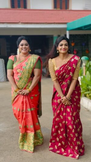 Devipriya Instagram - Now Cool it Maamaa 😉 
.
.
.
.
#trendingreels #reelsinstagram #akka #sissi #villian #suntv #pudhuvasantham