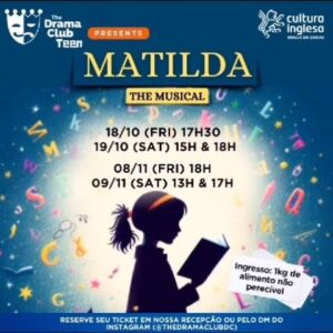 Duda Batista Instagram - Oii pessoal! É com muito orgulho que venho contar para vocês, que estou fazendo minha primeira peça totalmente em inglês! A @culturainglesadc e o @thedramaclubdc convida vocês para assistir o musical: “Matilda”. Estou muito feliz por essa oportunidade que a cultura inglesa está me proporcionando! O espetáculo está maravilhoso!! Tenho certeza que vocês vão amar, assim como eu estou amando dar vida a Matilda!❤️❤️🎭🎭📚📚

#dudabatista #fy #viral #fyp #fypシ #fypage #fypppppppppppppppppppppppppppppppppppppppppppppppppppppppppppppppppppppp #matilda #matildaomusical #culturainglesa #culturainglesaduquedecaxias #dramaclub